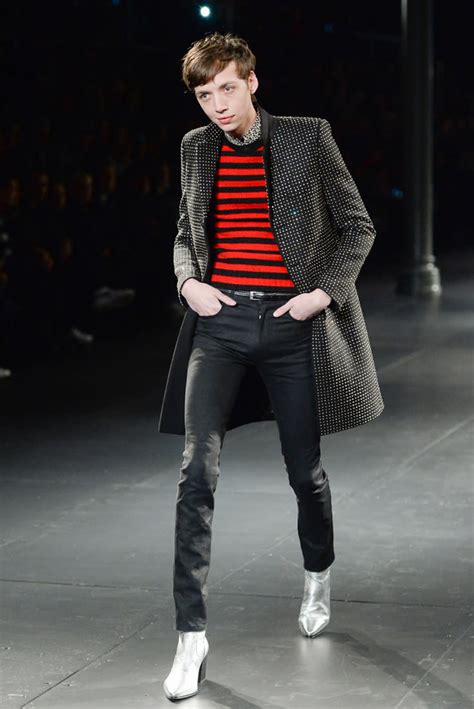 hedi slimane ysl last collection|hedi slimane yves st laurent.